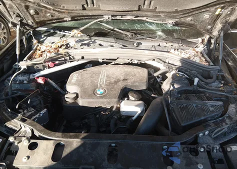 2017 BMW X3 xDrive28I from USA, damaged, VIN 5UXWX9C52H0D95927